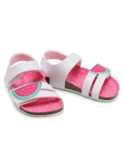 Garvalin Sandales 212430 S Blanc -Mules et sandales Soldes garvalin sandales 212430 s blanc 4