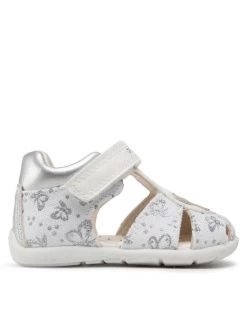 Geox Sandales B Elthan G. C B251QC 0AW54 C0007 Blanc -Mules et sandales Soldes geox sandales b elthan g c b251qc 0aw54 c0007 blanc 2