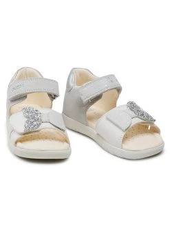 Geox Sandales B S. Alul G B151YD 0MABC C0007 S Blanc -Mules et sandales Soldes geox sandales b s alul g b151yd 0mabc c0007 s blanc 4