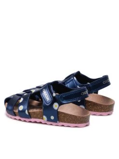 Geox Sandales B S.Chalki G. A B252RA 000NF C4002 S Bleu marine -Mules et sandales Soldes geox sandales b s chalki g a b252ra 000nf c4002 s bleu marine 2