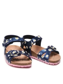 Geox Sandales B S.Chalki G. A B922RA 000NF C4002 S Bleu marine -Mules et sandales Soldes geox sandales b s chalki g a b922ra 000nf c4002 s bleu marine 4