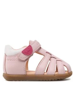 Geox Sandales B S.Macchia G. B B254WB 00085 C8172 Rose -Mules et sandales Soldes geox sandales b s macchia g b b254wb 00085 c8172 rose 1