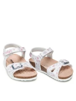 Geox Sandales J Adriel G. C J028MC 000QD C1019 M Blanc -Mules et sandales Soldes geox sandales j adriel g c j028mc 000qd c1019 m blanc 4