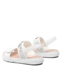 Geox Sandales J S.Deaphne G. I J15DUI 0BCEW C1000 D Blanc -Mules et sandales Soldes geox sandales j s deaphne g i j15dui 0bcew c1000 d blanc 2