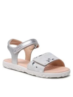 Geox Sandales J S.Haiti G.A J028ZA 007NF C0007 D Gris