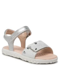 Geox Sandales J S.Haiti G.A J028ZA 007NF C0007 M Argent