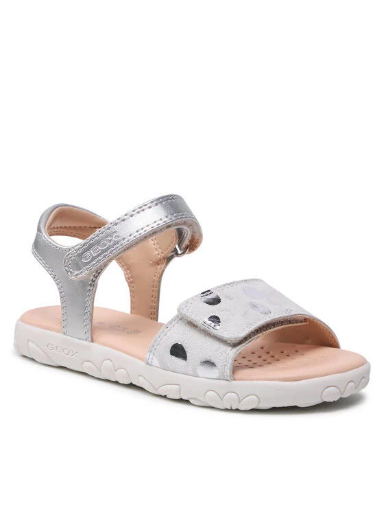 Geox Sandales J S.Haiti G.A J028ZA 007NF C0007 S Gris 3 Geox Sandales J S.Haiti G.A J028ZA 007NF C0007 S Gris