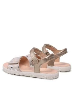 Geox Sandales J S.Haiti G.A J028ZA 007NF C0262 D Or -Mules et sandales Soldes geox sandales j s haiti g a j028za 007nf c0262 d or 2