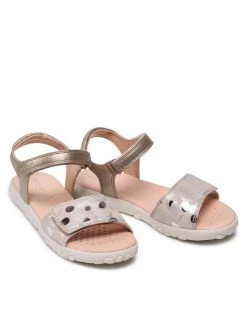 Geox Sandales J S.Haiti G.A J028ZA 007NF C0262 D Or -Mules et sandales Soldes geox sandales j s haiti g a j028za 007nf c0262 d or 4