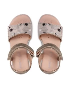 Geox Sandales J S.Haiti G.A J028ZA 007NF C0262 S Beige -Mules et sandales Soldes geox sandales j s haiti g a j028za 007nf c0262 s beige 5