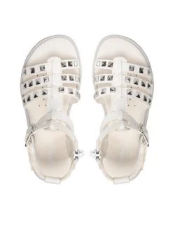 Geox Sandales J S.Karly G. C 2535C 000BC C1000 M Blanc -Mules et sandales Soldes geox sandales j s karly g c 2535c 000bc c1000 m blanc 5