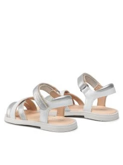 Geox Sandales J S.Karly G. D J5235D 002BJ C1000 M Argent -Mules et sandales Soldes geox sandales j s karly g d j5235d 002bj c1000 m argent 2