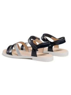 Geox Sandales J S.Karly G. D J5235D 002BJ C4002 D Bleu marine -Mules et sandales Soldes geox sandales j s karly g d j5235d 002bj c4002 d bleu marine 2