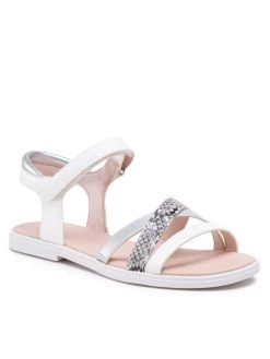 Geox Sandales J S.Karly G. D J5235D 05404 C1000 D Blanc