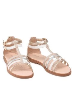 Geox Sandales J S.Karly G. D J7235D 000BC C5000 S Beige -Mules et sandales Soldes geox sandales j s karly g d j7235d 000bc c5000 s beige 4