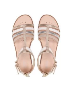 Geox Sandales J S.Karly G. D J7235D 000BC C5000 S Beige -Mules et sandales Soldes geox sandales j s karly g d j7235d 000bc c5000 s beige 5