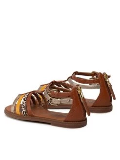 Geox Sandales J S.Karly G. D J7235D 054AJ C5102 M Marron -Mules et sandales Soldes geox sandales j s karly g d j7235d 054aj c5102 m marron 2