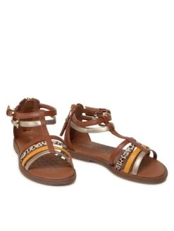 Geox Sandales J S.Karly G. D J7235D 054AJ C5102 M Marron -Mules et sandales Soldes geox sandales j s karly g d j7235d 054aj c5102 m marron 4