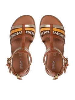 Geox Sandales J S.Karly G. D J7235D 054AJ C5102 M Marron -Mules et sandales Soldes geox sandales j s karly g d j7235d 054aj c5102 m marron 5