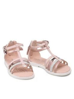 Geox Sandales J S.Karly G. D J7235D 054AJ C8172 M Rose -Mules et sandales Soldes geox sandales j s karly g d j7235d 054aj c8172 m rose 4