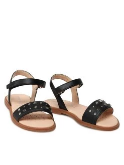 Geox Sandales J S.Karly G. H J2535H 000BC C9999 M Noir -Mules et sandales Soldes geox sandales j s karly g h j2535h 000bc c9999 m noir 4