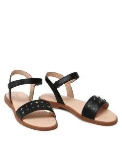 Geox Sandales J S.Karly G. H J2535H 000BC C9999 S Noir -Mules et sandales Soldes geox sandales j s karly g h j2535h 000bc c9999 s noir 4