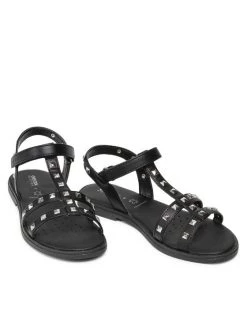 Geox Sandales J S.Karly G. I J2535I 000BC C9999 S Noir -Mules et sandales Soldes geox sandales j s karly g i j2535i 000bc c9999 s noir 4