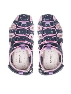 Geox Sandales J S.Roxanne A J25D9A 01550 C0694 M Bleu marine -Mules et sandales Soldes geox sandales j s roxanne a j25d9a 01550 c0694 m bleu marine 4