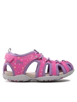 Geox Sandales J S.Roxanne A J25D9A 01550 C8257 S Rose -Mules et sandales Soldes geox sandales j s roxanne a j25d9a 01550 c8257 s rose 1