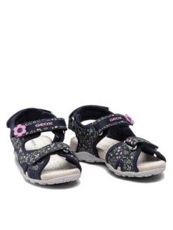 Geox Sandales J S.Roxanne C J92D9C 014CE C4021 S Bleu marine -Mules et sandales Soldes geox sandales j s roxanne c j92d9c 014ce c4021 s bleu marine 4