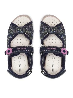 Geox Sandales J S.Roxanne C J92D9C 014CE C4021 S Bleu marine -Mules et sandales Soldes geox sandales j s roxanne c j92d9c 014ce c4021 s bleu marine 5