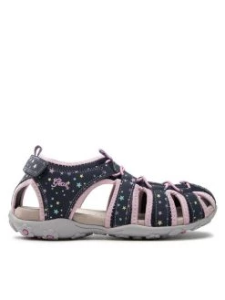 Geox Sandales J S.Roxanne J25D9A 01550 C0694 D Bleu marine -Mules et sandales Soldes geox sandales j s roxanne j25d9a 01550 c0694 d bleu marine 1