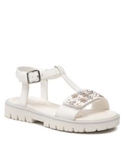 Geox Sandales J S.Starblush G. A J25FYA 000BC C1000 M Blanc