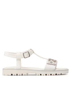 Geox Sandales J S. Starblush G.A J25FYA 000BC C1000 S Blanc -Mules et sandales Soldes geox sandales j s starblush g a j25fya 000bc c1000 s blanc 1