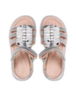 Geox Sandales J S.Starblush G.C J25FYC 0NF07 C1007 M Argent -Mules et sandales Soldes geox sandales j s starblush g c j25fyc 0nf07 c1007 m argent 5