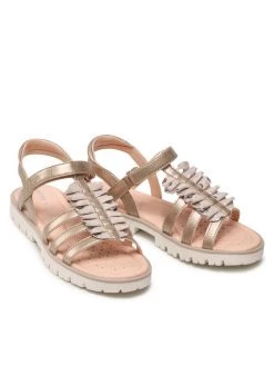 Geox Sandales J S.Starblush G.C J25FYC 0NF07 C2010 S Jaune -Mules et sandales Soldes geox sandales j s starblush g c j25fyc 0nf07 c2010 s jaune 4