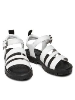 Geox Sandales J S.Starbulush G. B J25FYB 000BC C1000 M Blanc -Mules et sandales Soldes geox sandales j s starbulush g b j25fyb 000bc c1000 m blanc 4