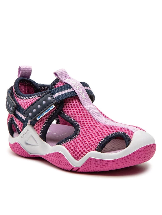 Geox Sandales J Wader G. A J1508A 01454 C8NF4 M Rose 3 Geox Sandales J Wader G. A J1508A 01454 C8NF4 M Rose