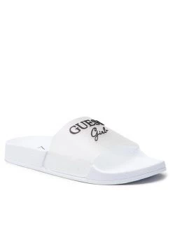 Guess Mules / sandales de bain Dina FJ6DIN ELE19 Blanc