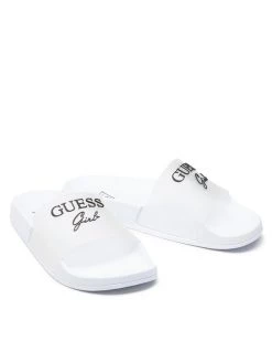 Guess Mules / sandales de bain Dina FJ6DIN ELE19 Blanc 12 Guess Mules / sandales de bain Dina FJ6DIN ELE19 Blanc -Mules et sandales Soldes guess mules sandales de bain dina fj6din ele19 blanc 6