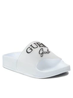 Guess Mules / sandales de bain Dina FT6DIN ELE19 Blanc