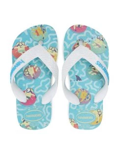 Havaianas Tongs H. Minions Fc 41331673115 Blanc -Mules et sandales Soldes havaianas tongs h minions fc 41331673115 blanc 4