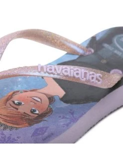 Havaianas Tongs Slim Frozen 41372662204 Violet -Mules et sandales Soldes havaianas tongs slim frozen 41372662204 violet 5