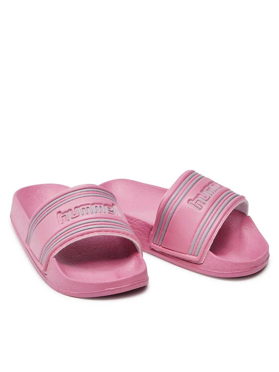 Hummel Mules / sandales de bain Pool Slide Jr 204050-4866 Rose 7 Hummel Mules / sandales de bain Pool Slide Jr 204050-4866 Rose – Image 5