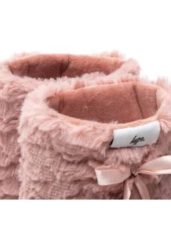 HYPE Chaussons Slipper Boot YWBS-076 Rose -Mules et sandales Soldes hype chaussons slipper boot ywbs 076 rose 4