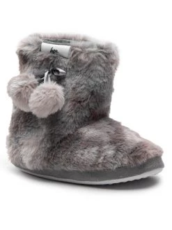 HYPE Chaussons Slipper Boot YWBS-080 Gris