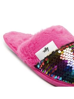 HYPE Chaussons YWBS-069 Rose -Mules et sandales Soldes hype chaussons ywbs 069 rose 5