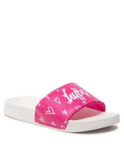 HYPE Mules / sandales de bain Hearts Script Sliders ZVLR-715 Rose
