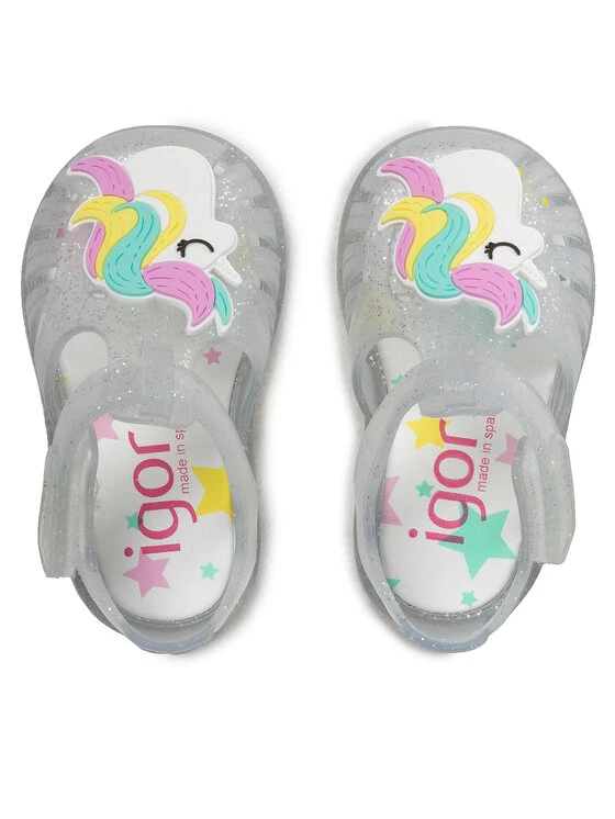 Igor Sandales Tobby Unicorno S10279-091 Argent 8 Igor Sandales Tobby Unicorno S10279-091 Argent – Image 6