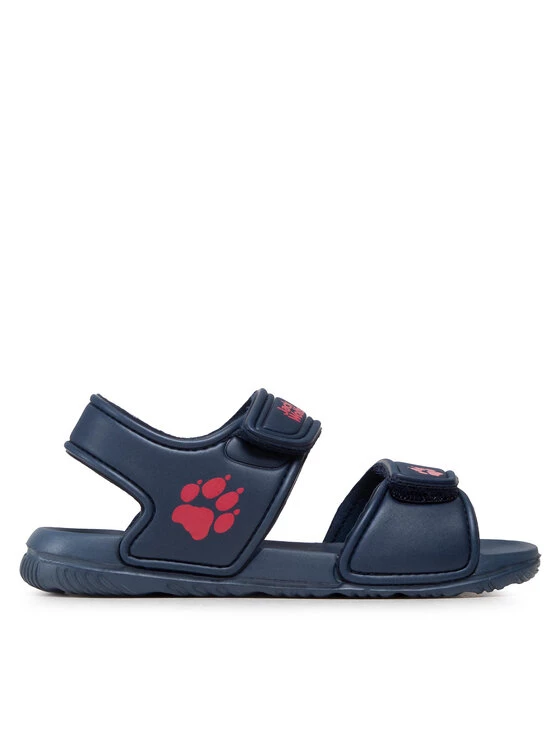 Jack Wolfskin Sandales Fun Sandal K 4051841 Bleu marine 4 Jack Wolfskin Sandales Fun Sandal K 4051841 Bleu marine – Image 2